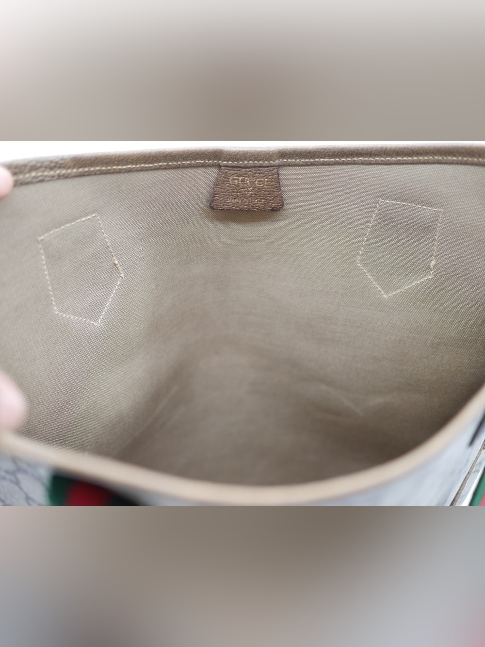 🍓GUCCI GG PVC Sherryline Shoulder Bag - Picture 4 of 16